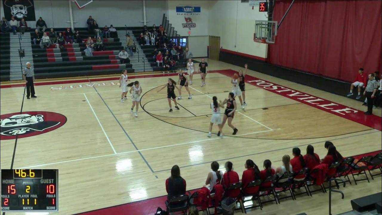 Postville High vs Tripoli High School Girls' JV Basketball YouTube