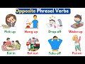 Understanding Opposite Phrasal Verbs