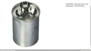 Dometic 3313107.027 Fan Capacitor 3050 Mfd