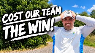 I Cost Our Team the WIN!  | Weston Pools Clay Pit