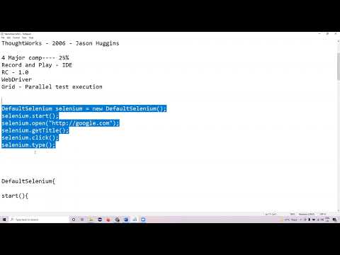 Selenium 4.0 Live