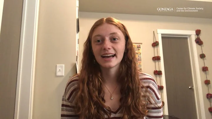 Isabel Zimmerman '21 congratulates Gonzaga on its ...