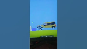 Chevrolet Trailblazer Crash test #algodoo