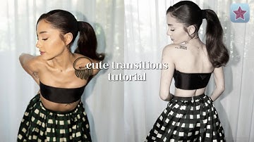 Cute transition tutorial || Video Star