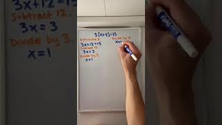 Different Ways to Solve an Equation by Miss Phillips 17 views 3 years ago 1 minute, 39 seconds