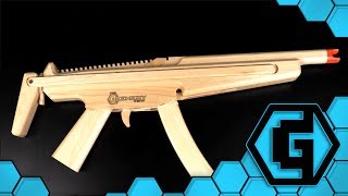 The Geekery View - Rubber Band Machine Gun - Elastic Precision