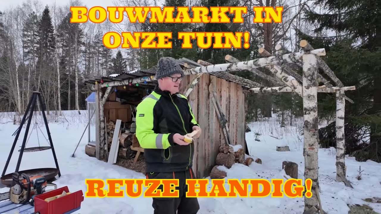 864 BOUWMARKT IN DE TUIN?!