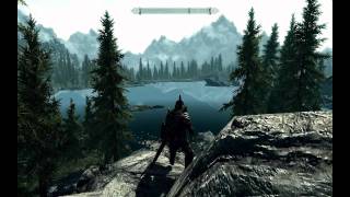 Skyrim water reflection bug.avi