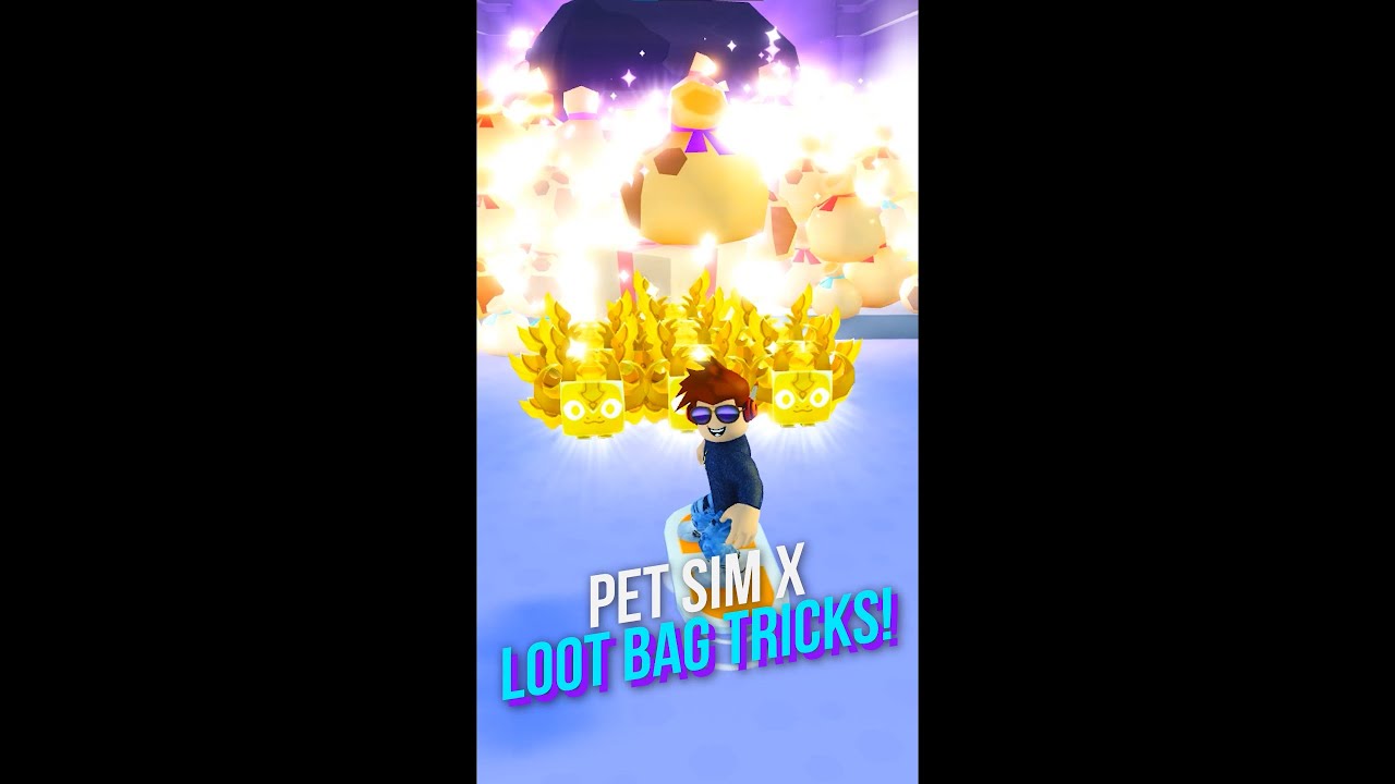 Insane Loot Bag Score! Testing LcLc's Loot Bag Hack! Roblox Pet