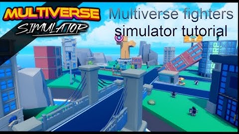 Multiverse fighters simulator tutorial and how to get through the game fast