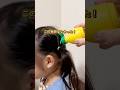 その発想はなかった！子供のヘアゴムがスルンと取れる魔法の液体が意外すぎた… #子育て #ライフハック #ヘアアレンジ