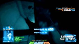Battlefield 3 Clip Operation Metro Triple Kill Grenade Toss