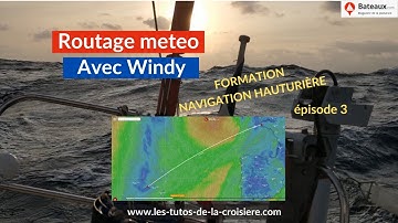 Weather Routing with Windy