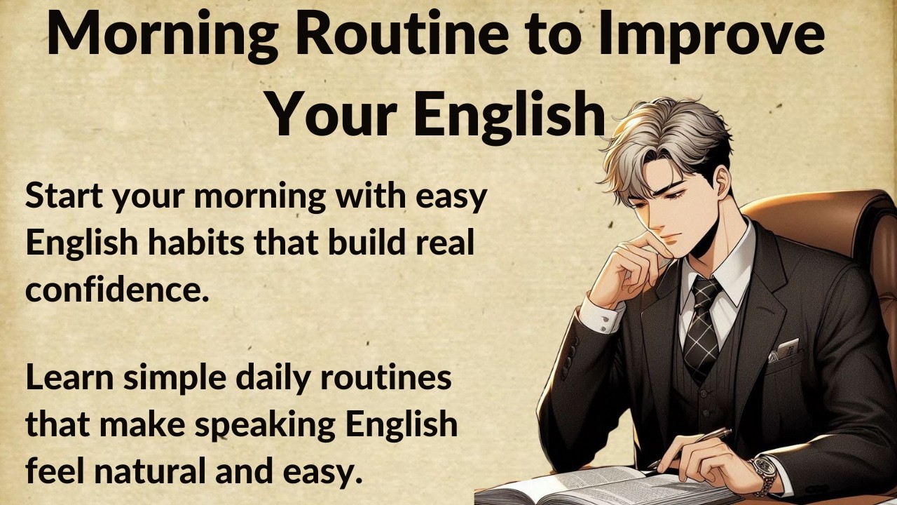 Morning Routine to Improve Your English - Speak Fluently in 30 Days ...
