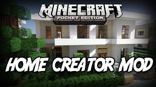 [0.9.5] Minecraft PE: Mod Showcase - Instant Home Creator