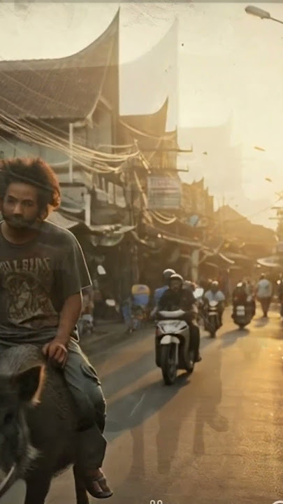 jalan jalan naik babi hutan