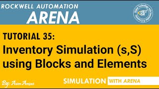Inventory Simulation (s,S) using Blocks and Elements Panels | Tutorial 35