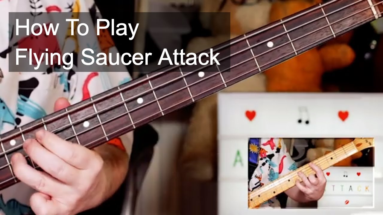 'Flying Saucer Attack' The Rezillos Guitar & Bass Lesson YouTube