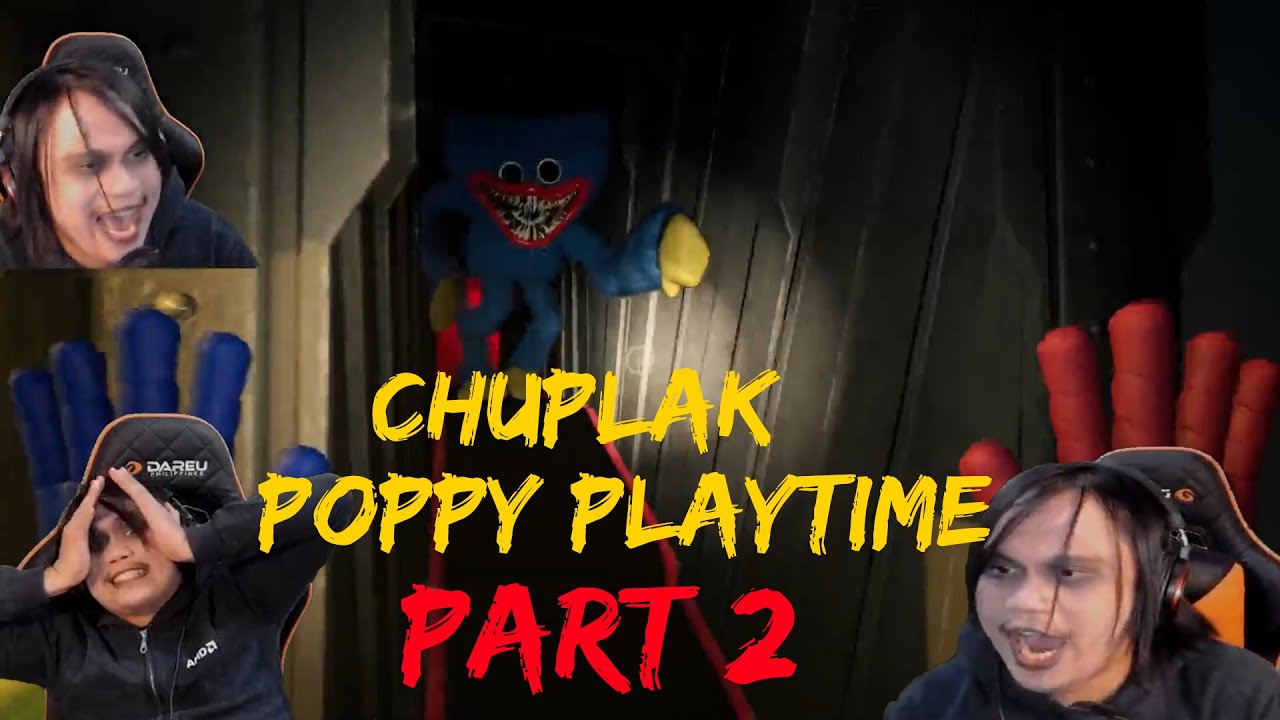 Chuplak Playing Horror Computer Games: Poppy Playtime Chapter 1 "A Tight Squeeze" (Part 2)