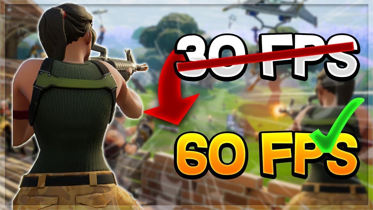 COMO AUMENTAR FORTNITE A 60 FPS! BAJAR RESOLUCION EN FORTNITE Y MEJORAR