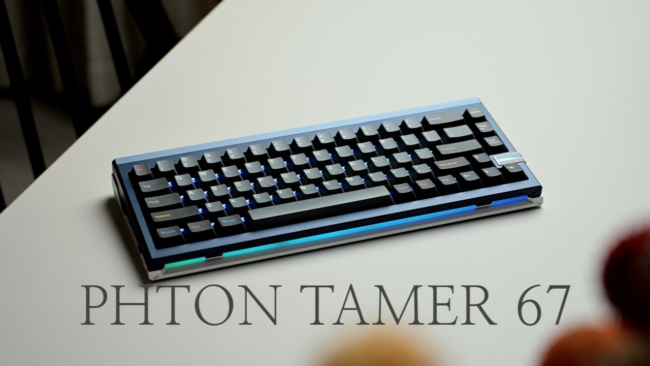 photon tamer 67 自作キーボード Photon Tamer Mechanical Keyboard Kit - 67% Compact Design In Stock