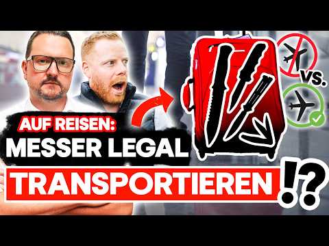 MESSER LEGAL TRANSPORTIEREN im URLAUB❓????Diese REGELN MUSST DU vor deiner REISE WISSEN⚠️✈️ | Böker