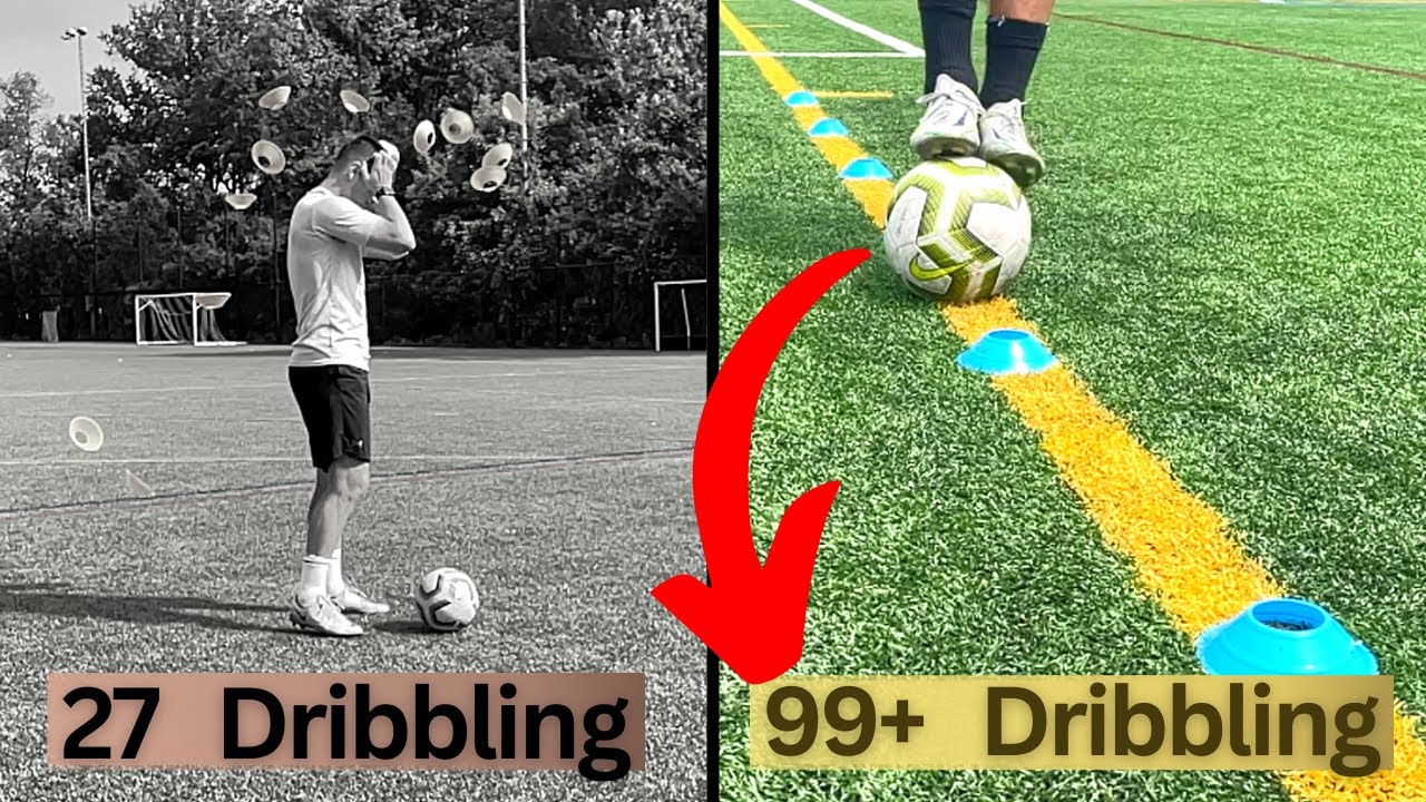 Test YOUR Dribbling with these 8 Challenging Cone Drills YouTube