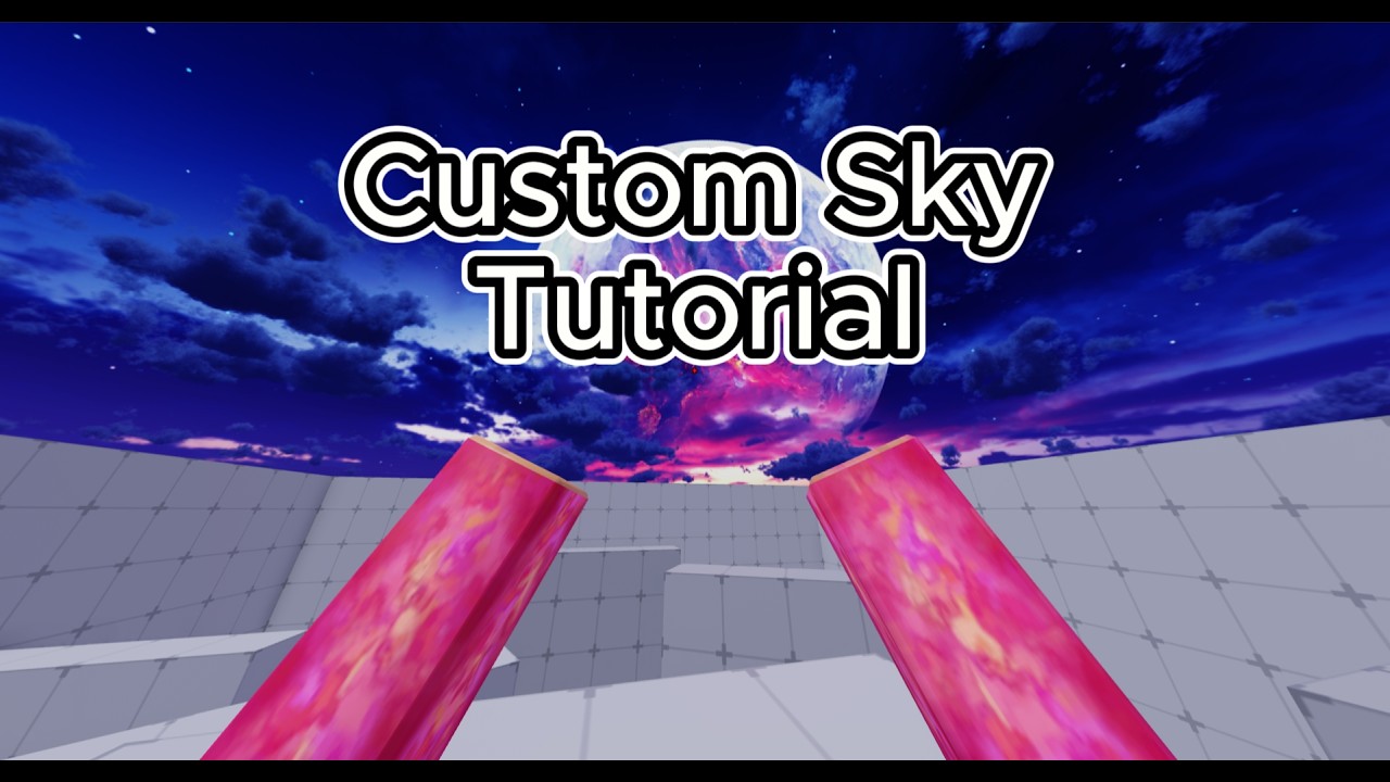 Minecraft Sky Script Rivals How To Get CUSTOM SKY In Roblox Rivals... - YouTube