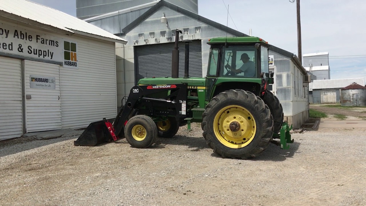 1980 John Deere 4440 Tractor w/Westendorf TA-28 Quick Attach Loader ...