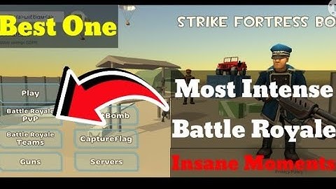 Most Intense Battle Royale PvP in Strike Fortress Box || Insane moments of Strike Fortress box 😈😈
