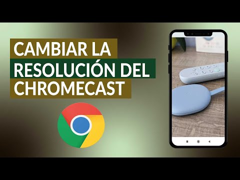 ¿Cómo cambiar la resolución de pantalla de CHROMECAST usando un Google TV?