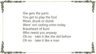 Joe Jackson - Take It Like a Man Lyrics