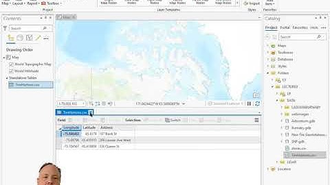 Adding a CSV file to ArcGIS Pro as a point layer