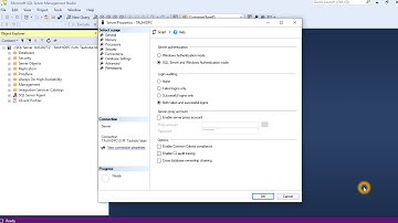 MSSQL Tutorial for Beginners Part 1- Configure SQL server & Windows Authentication Mode