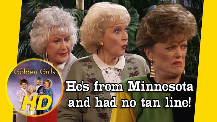 Charlie's pictures shows him in bed with Blanche. - Golden Girls HD