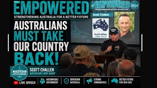 Scott Challen -Aussies for Better Government - LIVE  