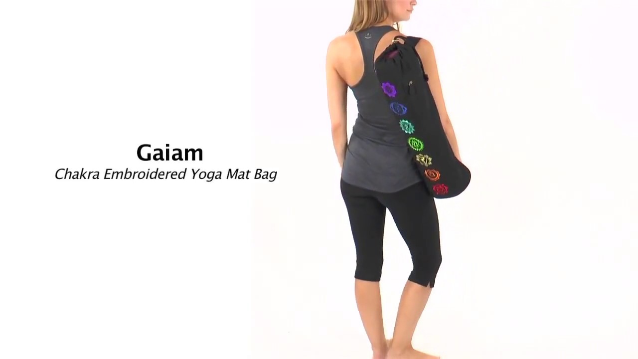 gaiam chakra yoga mat