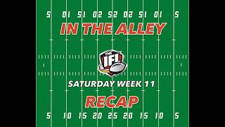 2026 IFL Week 11 Saturday Recap