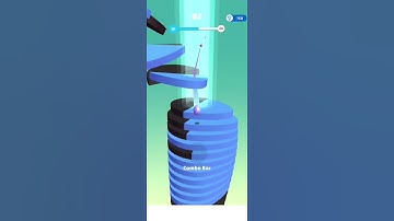 Helix Stack jump gameplay Level 19
