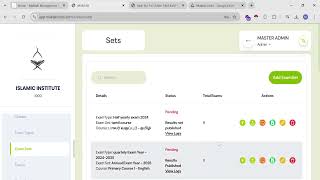017 How to Create Exam Set in Maktab App (Urdu) screenshot 5