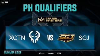 CFPH: SGJ vs Execration [BO3] SUMMER QUALIFIERS | CFS SEA Masters 2026