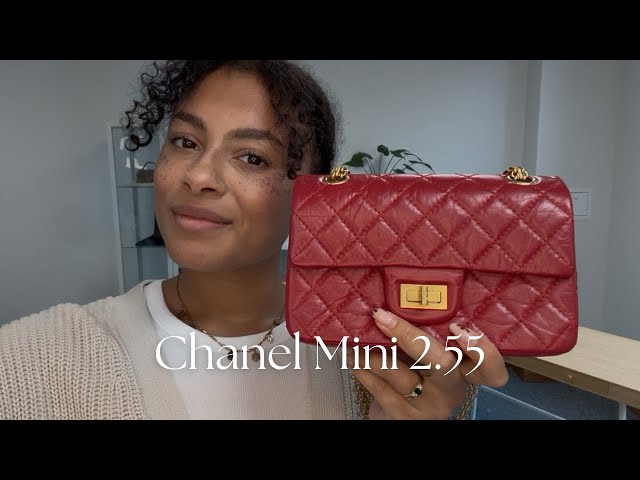 Chanel Mini 2.55 Review - YouTube