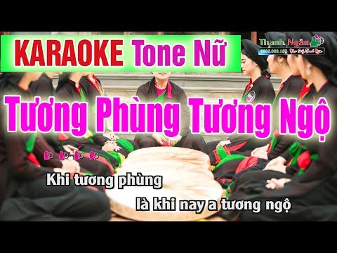 Tương Phùng Tương Ngộ Karaoke 2020 Tone Nữ - Nhạc Sống Thanh Ngân