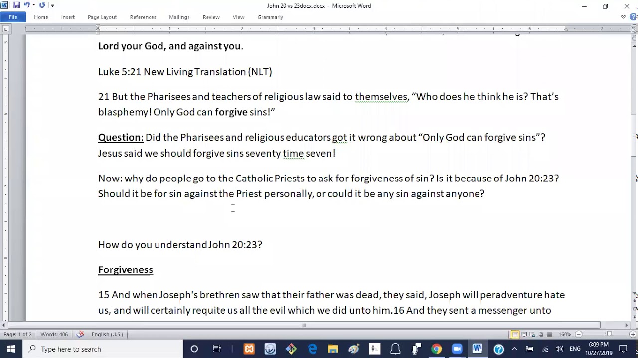 The Best Explanation Of John 20 Verse 23 YouTube the-best-explanation-of-john-20-verse-23-youtube