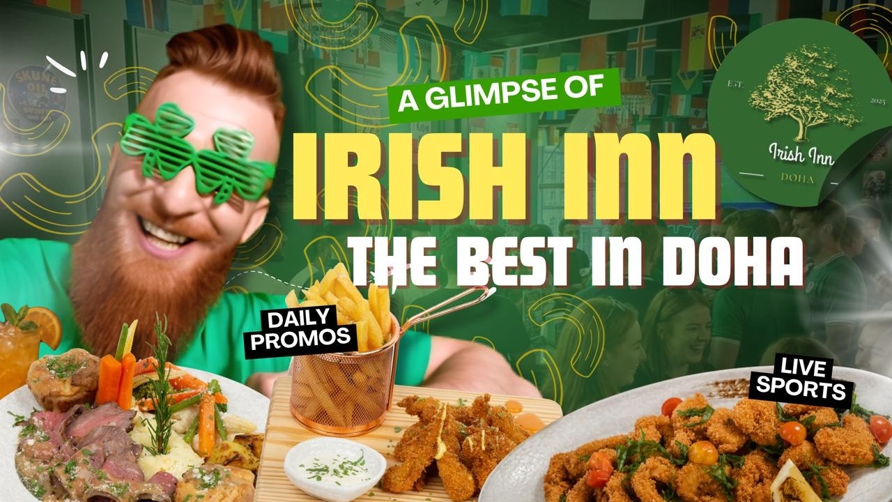 Experience Irish Inn Doha | The Best Irish Restaurant & Sports Bar in Qatar