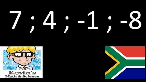 Quadratic patterns grade 11: example