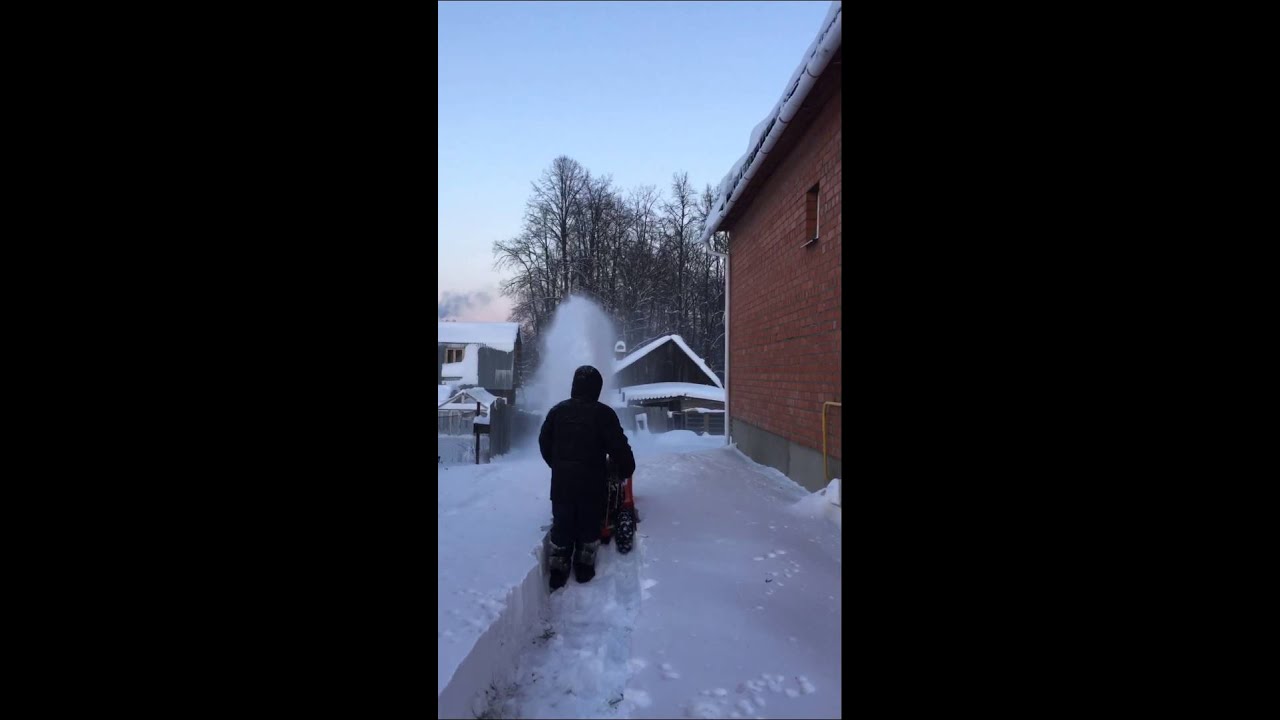 Снегоуборщик Снегоуборщик  ST268EP - YouTube