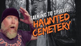 SPIRIT BOX Communication | Exploring A 175 Year Old Cemetery!