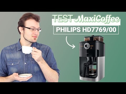 PHILIPS HD7769/00 avec broyeur | Cafetière filtre | Le Test MaxiCoffee