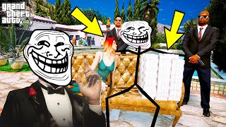 TROLLFACE MAFYA OLDU VE MAFYA BABASININ YERİNE GEÇTİ! 😂 - GTA 5 screenshot 5